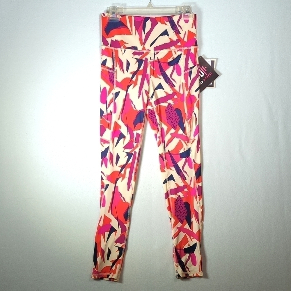 J. Dow Fitness Target Artwork Pants Sz S NWT